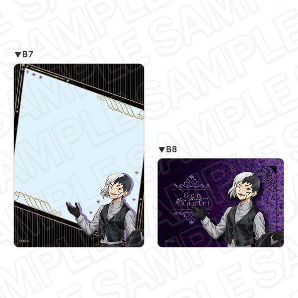 Contents Seed Anime "Dr. STONE" Hard Card Case Set Gen Asagiri Black Suit ver.
