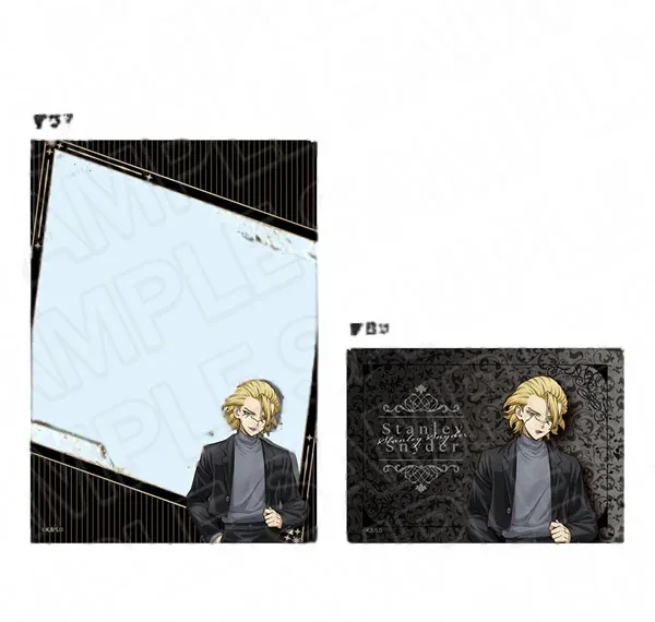 Contents Seed Anime "Dr. STONE" Hard Card Case Set Stanley Snyder Black Suit ver. รูปภาพ 1