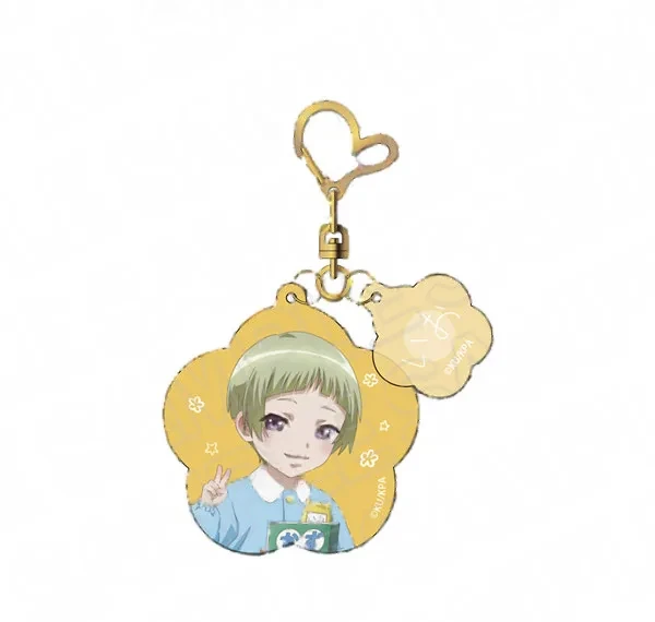 Contents Seed Movie "Cute High Earth Defense Club ETERNAL LOVE!" Acrylic Keychain Io-kun Beppu Kindergarten ver. Bild 1