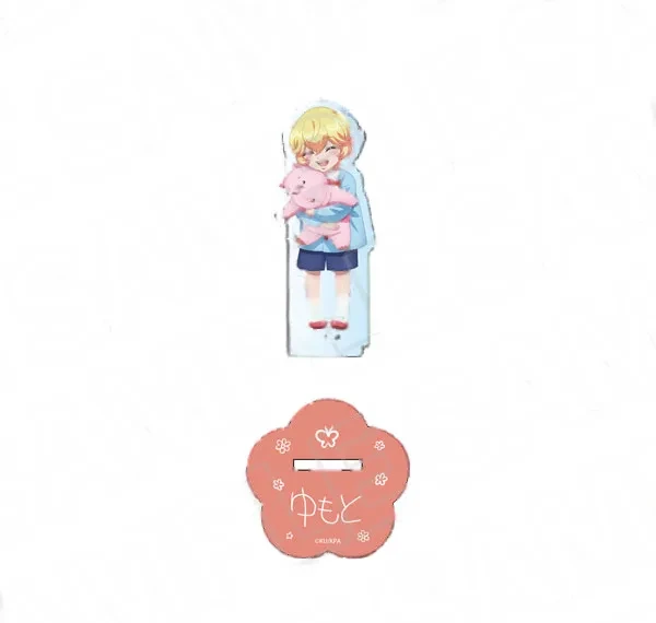 Contents Seed Movie "Cute High Earth Defense Club ETERNAL LOVE!" Acrylic Figure Yumoto-kun Beppu Kindergarten ver. Bild 1