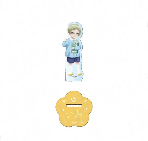 Contents Seed Movie "Cute High Earth Defense Club ETERNAL LOVE!" Acrylic Figure Io-kun Beppu Kindergarten ver. รูปภาพ 1