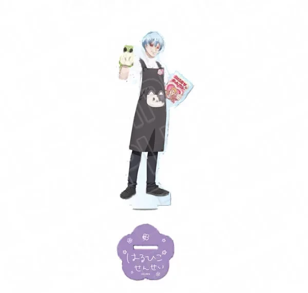 Contents Seed Movie "Cute High Earth Defense Club ETERNAL LOVE!" Acrylic Figure Mr. Haruhiko Beppu Kindergarten ver. รูปภาพ 1