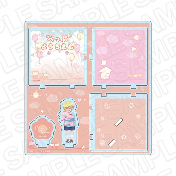 Contents Seed Movie "Cute High Earth Defense Club ETERNAL LOVE!" Acrylic Diorama Yumoto-kun Beppu Kindergarten ver.
