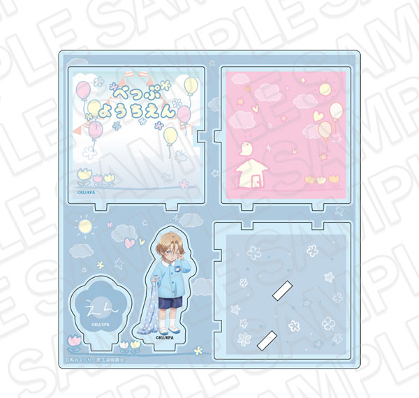 Contents Seed Movie "Cute High Earth Defense Club ETERNAL LOVE!" Acrylic Diorama En-kun Beppu Kindergarten ver. รูปภาพ 1