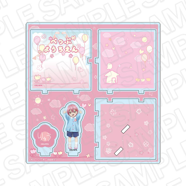 Contents Seed Movie "Cute High Earth Defense Club ETERNAL LOVE!" Acrylic Diorama Ryu-kun Beppu Kindergarten ver.