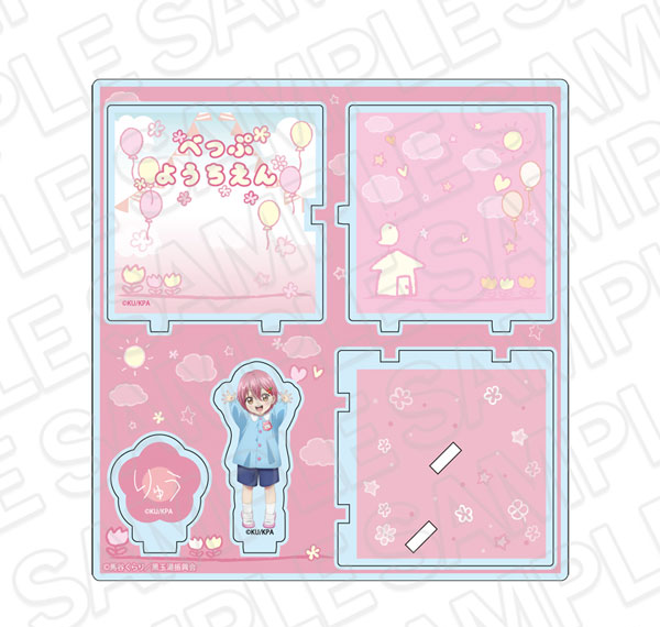 Contents Seed Movie "Cute High Earth Defense Club ETERNAL LOVE!" Acrylic Diorama Ryu-kun Beppu Kindergarten ver. รูปภาพ 1