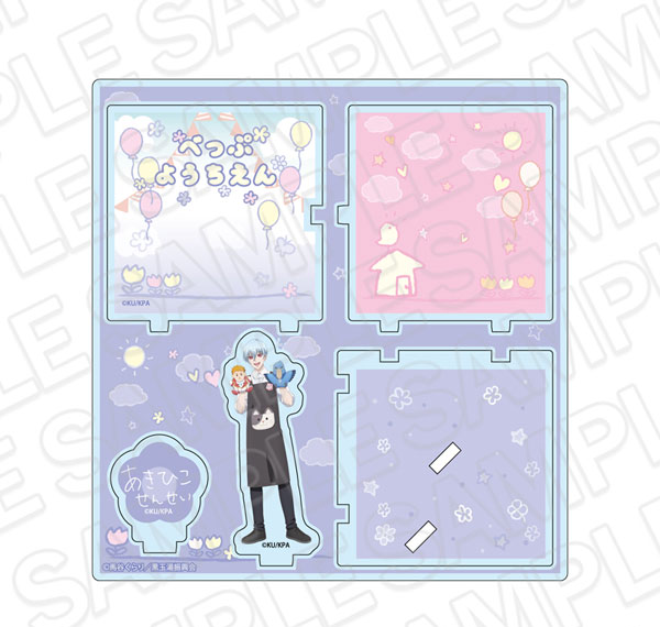 Contents Seed Movie "Cute High Earth Defense Club ETERNAL LOVE!" Acrylic Diorama Mr. Akihiko Beppu Kindergarten ver. รูปภาพ 1