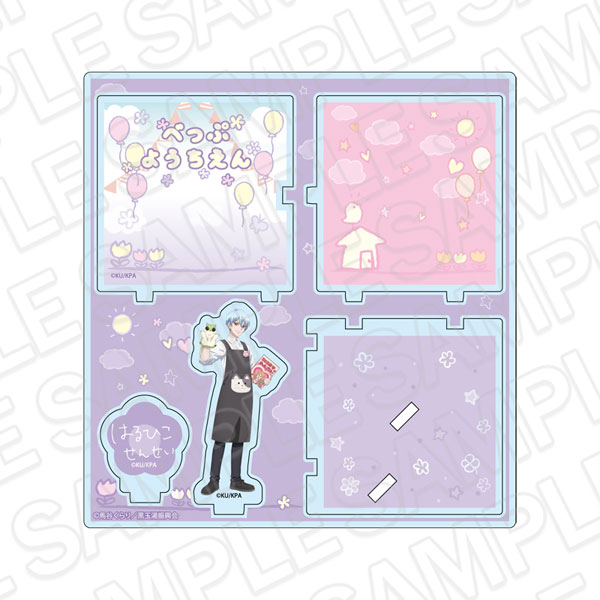 Contents Seed Movie "Cute High Earth Defense Club ETERNAL LOVE!" Acrylic Diorama Mr. Haruhiko Beppu Kindergarten ver.