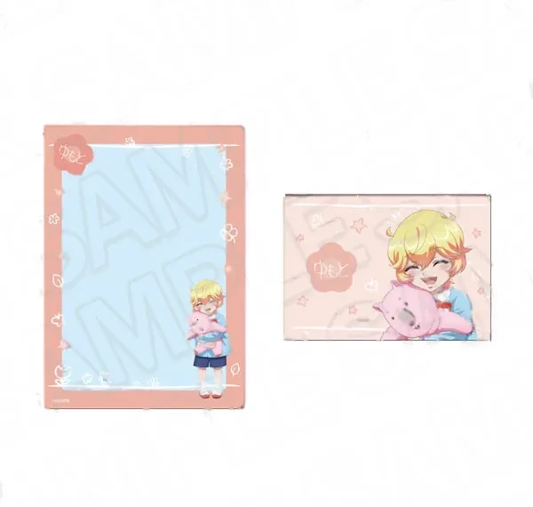 Contents Seed Movie "Cute High Earth Defense Club ETERNAL LOVE!" Hard Card Case Set Yumoto-kun Beppu Kindergarten ver. Bild 1