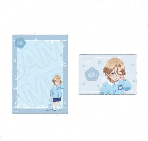 Contents Seed Movie "Cute High Earth Defense Club ETERNAL LOVE!" Hard Card Case Set En-kun Beppu Kindergarten ver. รูปภาพ 1