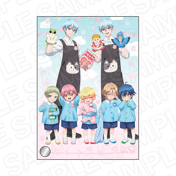 Contents Seed Movie "Cute High Earth Defense Club ETERNAL LOVE!" Mini Acrylic Art Beppu Kindergarten ver.