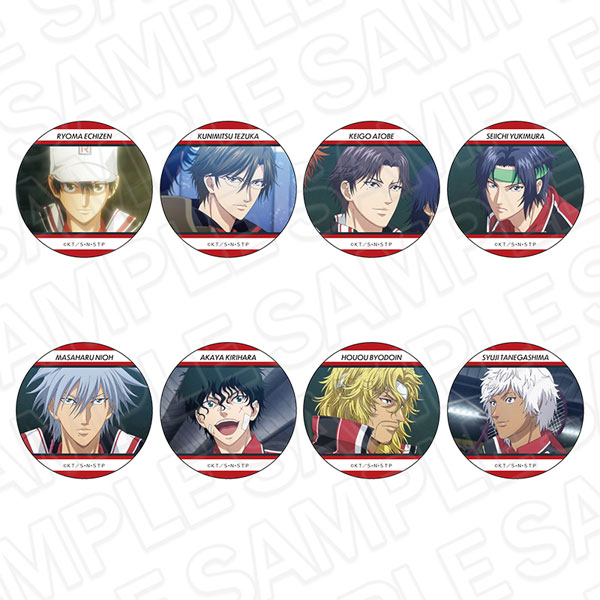 Contents Seed The New Prince of Tennis Tin Badge (Random) Scene Photo ver. 8 Item Set