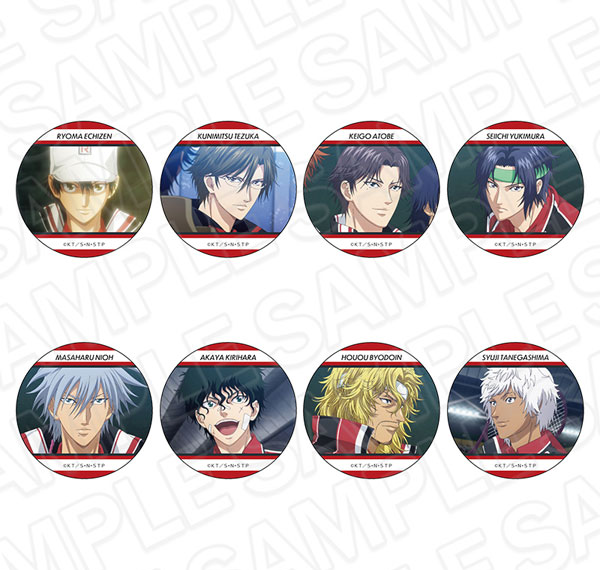 Contents Seed The New Prince of Tennis Tin Badge (Random) Scene Photo ver. 8 Item Set Bild 1