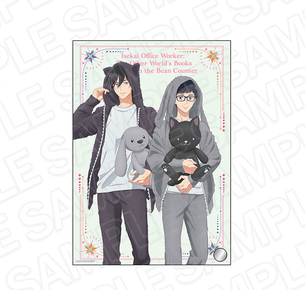 Contents Seed TV Anime "The Affairs of the Other World Depend on the Corporate Slave" Mini Acrylic Art Bild 1