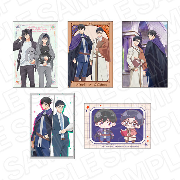 Contents Seed TV Anime "The Affairs of the Other World Depend on the Corporate Slave" Postcard Set