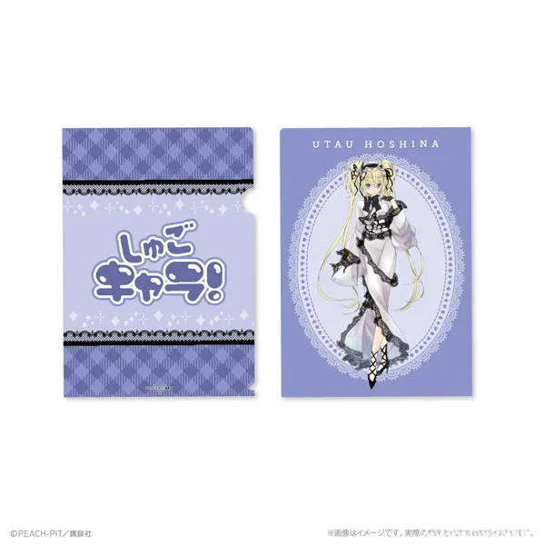 ATFES Shugo-chara! Clear File Utau Hoshina Hana Nari Hanayashiki