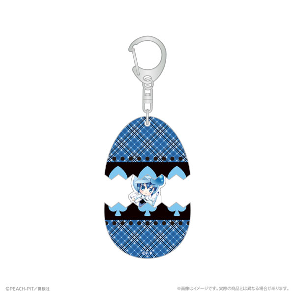ATFES Shugo-chara! Shugo-chara Tanjou! Keychain Miki Hana Nari Hanayashiki