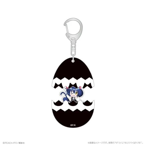 ATFES Shugo-chara! Shugo-chara Tanjou! Keychain Yoru Hana Nari Hanayashiki