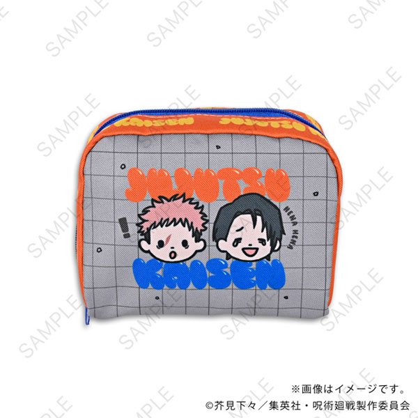 MirkWood Jujutsu Kaisen Bee's Knees Box Pouch A (Itadori / Fushiguro / Okkotsu / Choso) รูปภาพ 1