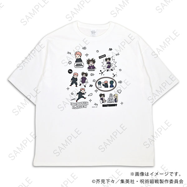 MirkWood Jujutsu Kaisen Bee's Knees Big T-shirt C (Itadori / Choso / Tsukumo / Tengen)