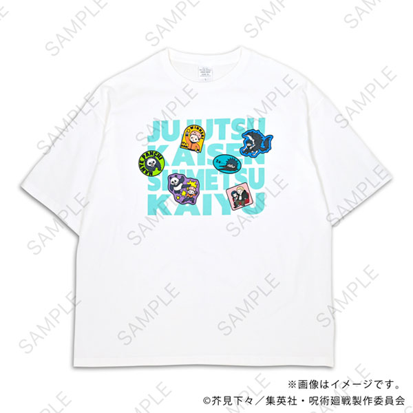 MirkWood Jujutsu Kaisen Bee's Knees Big T-shirt D (Itadori / Fushiguro / Panda / Hakari / Kirara) Bild 1