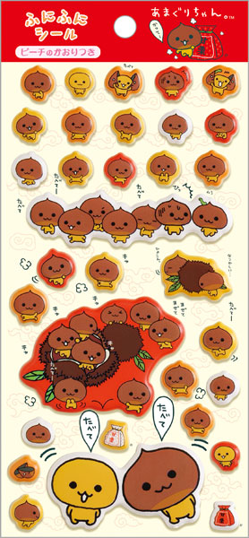 San-x SE75204 San-x Universe Character Series Funifuni Sticker Amaguri-chan