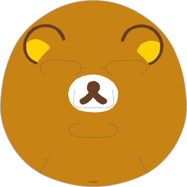 San-x FE48801 Face Pack Rilakkuma