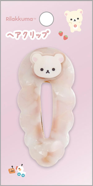 San-x FE48302 헤어클립 릴akkuma 코rilakkuma