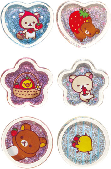 San-x SE75302 Sticker Bits Rilakkuma