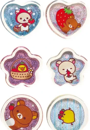 San-x SE75302 Sticker Bits Rilakkuma รูปภาพ 1