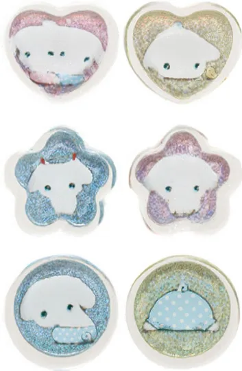 San-x SE75306 Sticker Bits Buruburu Dog