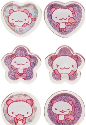San-x SE75307 Sticker Bits Momo Panda รูปภาพ 1