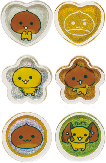 San-x SE75309 Sticker Bits Amaguri-chan