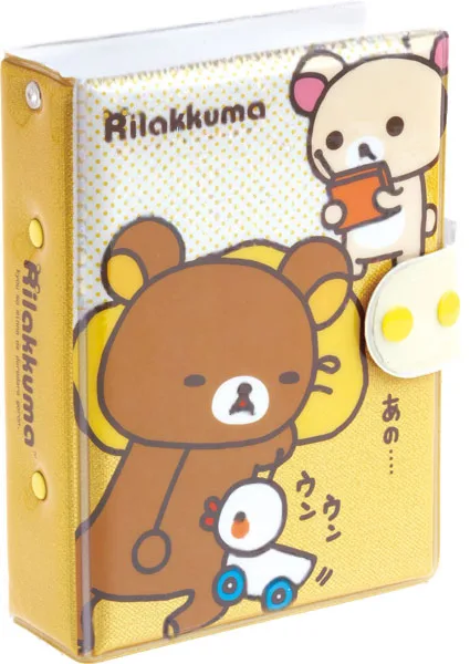 San-x SE75401 Funifuni Sticker Binder Rilakkuma Bild 1