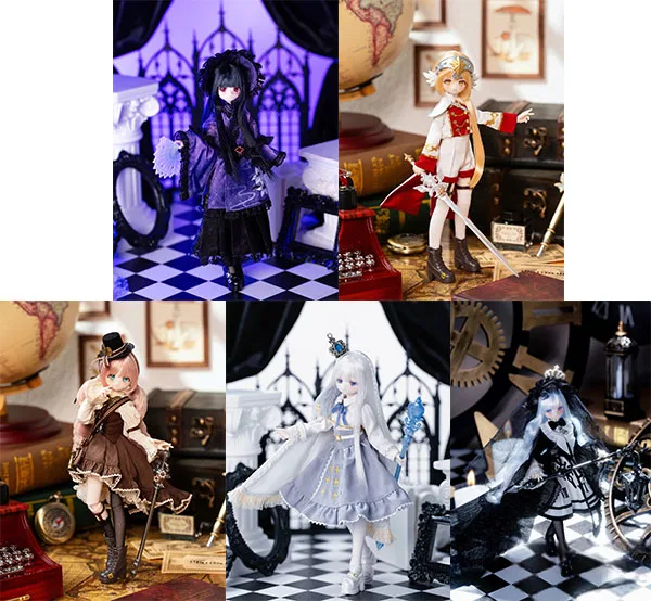 KOUNANNOGO "Time Gap Music Box" Series 1/6 Complete Doll Collection 4Pack BOX