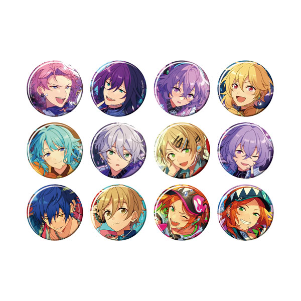 pattythree Ensemble Stars!! Collection Tin Badge [2026 Jul.] -Idol Side- 12Pack BOX
