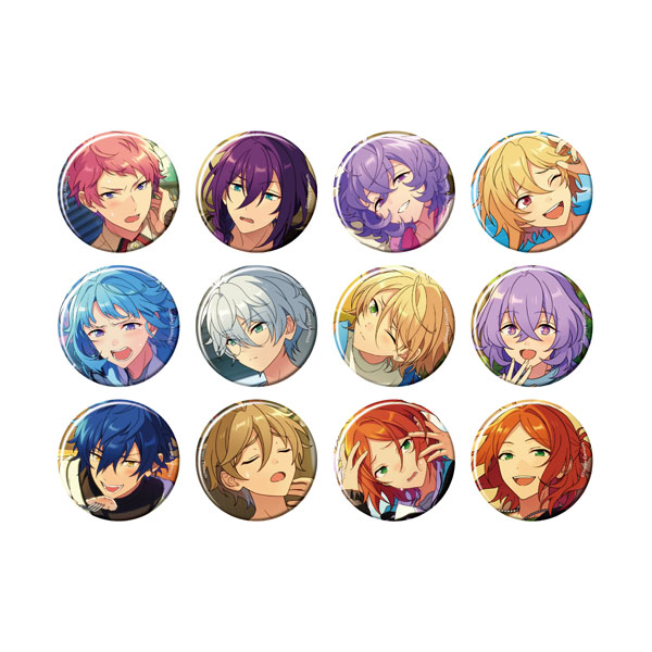 pattythree Ensemble Stars!! Collection Tin Badge [2026 Jul.] -Casual Side- 12Pack BOX