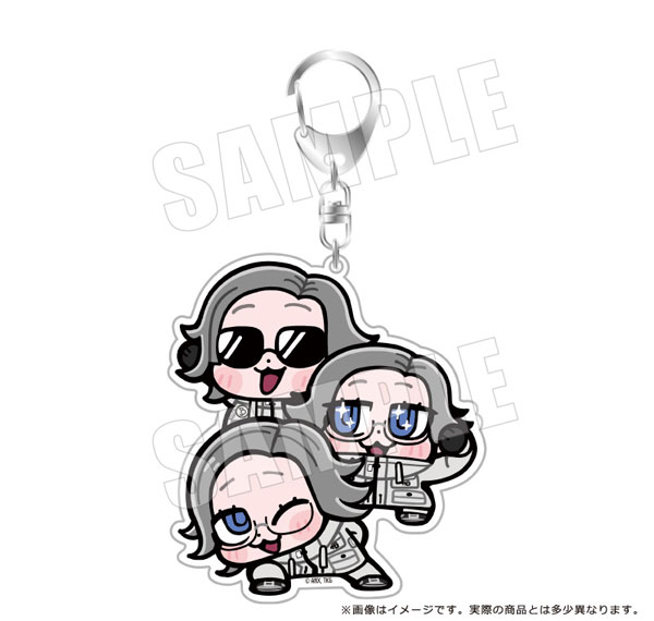 empty HUNDRED LINE -LAST DEFENSE ACADEMY- x Bkub Big Acrylic Keychain 04. Eito Aotsuki รูปภาพ 1