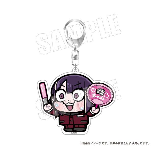 empty HUNDRED LINE -LAST DEFENSE ACADEMY- x Bkub Big Acrylic Keychain 06. Ima Tsukumo รูปภาพ 1