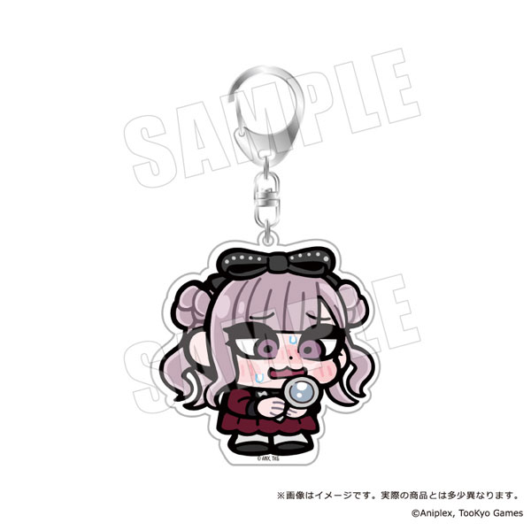 empty HUNDRED LINE -LAST DEFENSE ACADEMY- x Bkub Big Acrylic Keychain 07. Kako Tsukumo