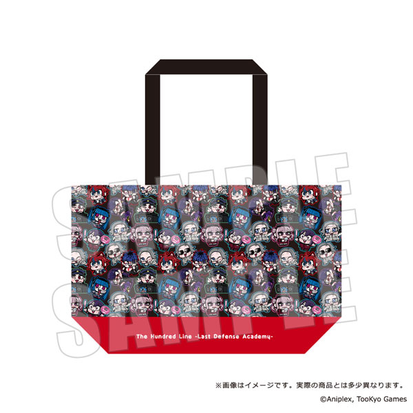 empty HUNDRED LINE -LAST DEFENSE ACADEMY- x Bkub Tote Bag