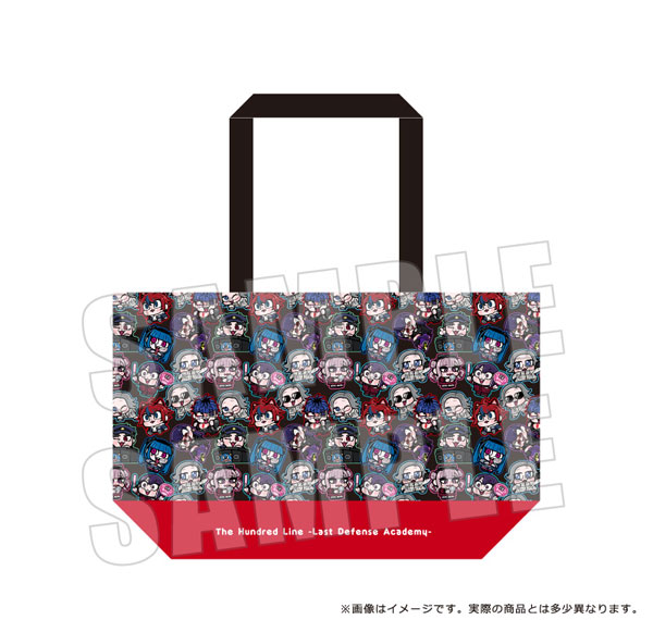 empty HUNDRED LINE -LAST DEFENSE ACADEMY- x Bkub Tote Bag รูปภาพ 1