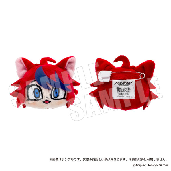 empty HUNDRED LINE -LAST DEFENSE ACADEMY- x Bkub Plush Badge 01. Takumi Sumino