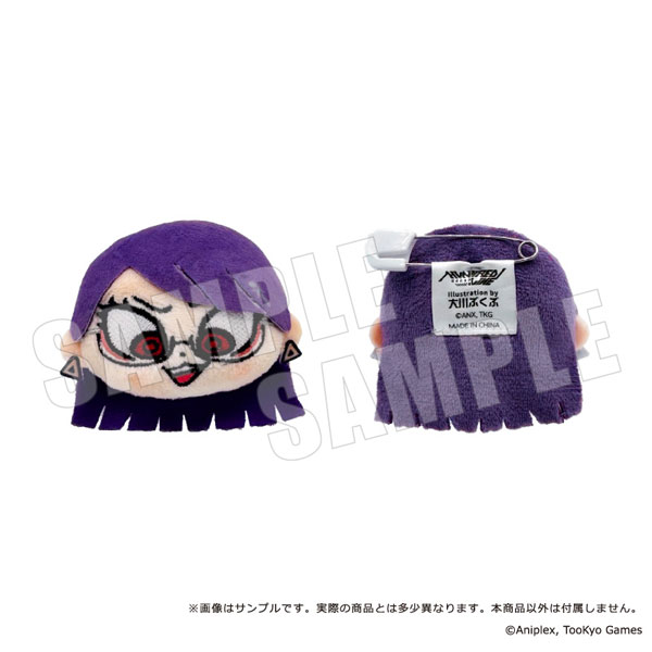 empty HUNDRED LINE -LAST DEFENSE ACADEMY- x Bkub Plush Badge 02. Hiruko Shizuhara