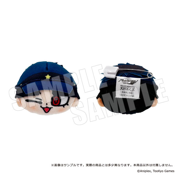 empty HUNDRED LINE -LAST DEFENSE ACADEMY- x Bkub Plush Badge 05. Gaku Maruko