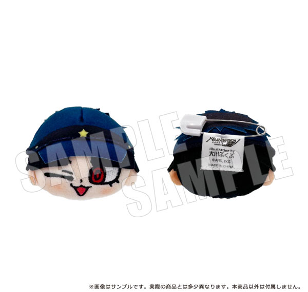 empty HUNDRED LINE -LAST DEFENSE ACADEMY- x Bkub Plush Badge 05. Gaku Maruko Bild 1