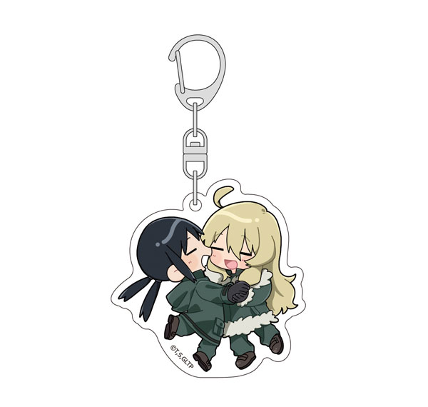 Curtain Damashii [Girls' Last Tour] Acrylic Keychain (Chito & Yuri) รูปภาพ 1