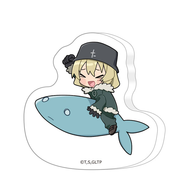 Curtain Damashii Girls' Last Tour Diecut Acrylic Block (Yuri) image 1