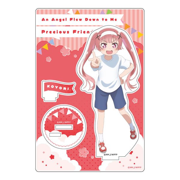 Curtain Damashii [Wataten!: An Angel Flew Down to Me: Precious Friends] New Illustration Acrylic Stand (Koyori Tanemura / Sports Day) imagen 1