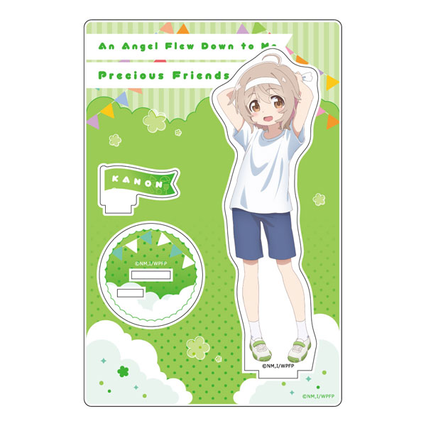 Curtain Damashii [Wataten!: An Angel Flew Down to Me: Precious Friends] New Illustration Acrylic Stand (Kanon Konomori / Sports Day) Bild 1